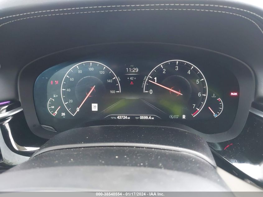 2019 BMW 540I XDRIVE WBAJE7C59KG892553