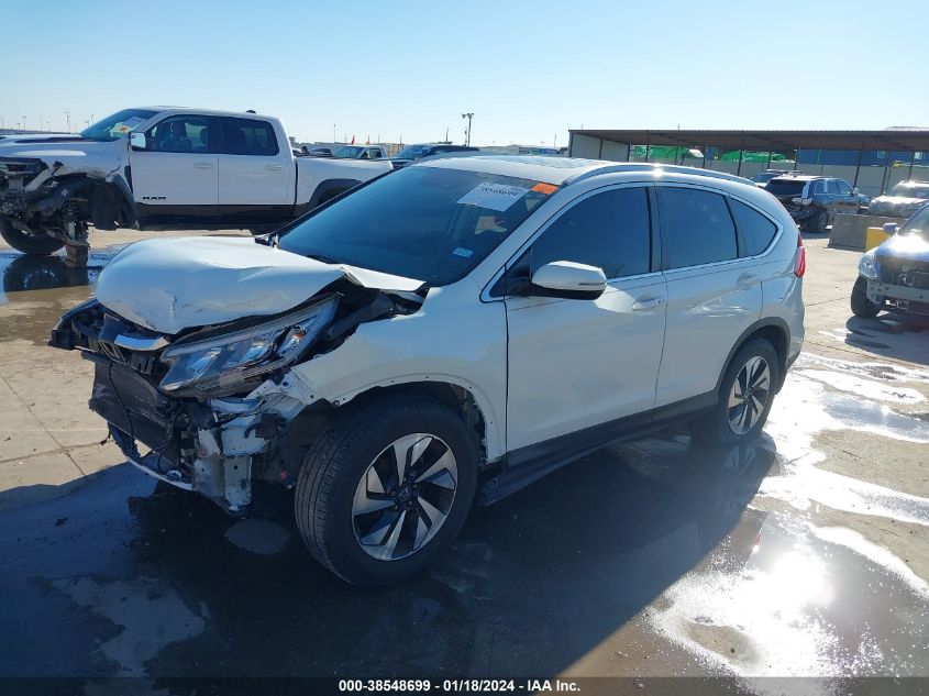 2016 HONDA CR-V TOURING - 5J6RM4H90GL044105