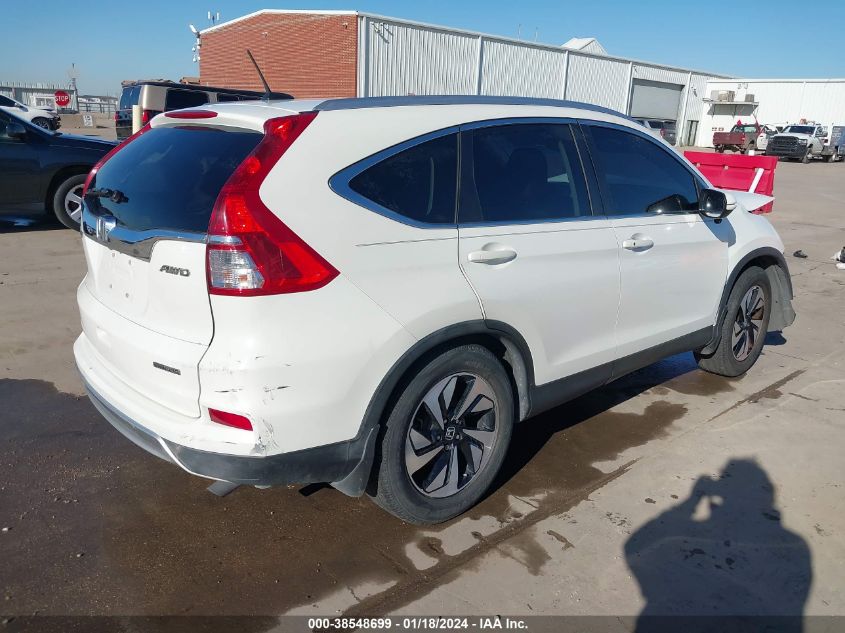 2016 HONDA CR-V TOURING - 5J6RM4H90GL044105