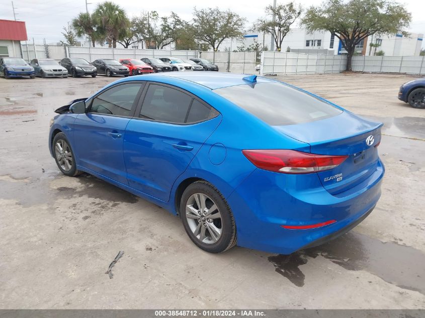 2017 HYUNDAI ELANTRA SE - KMHD74LF7HU363979