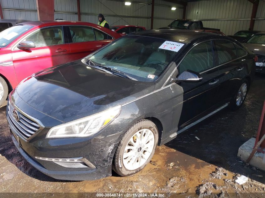 2015 HYUNDAI SONATA LIMITED - 5NPE34AF5FH057815