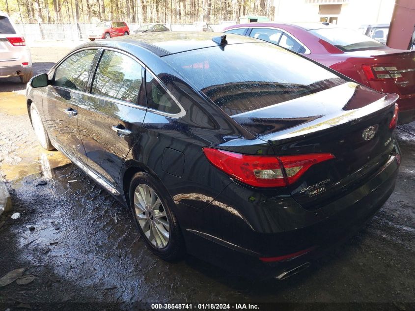 2015 HYUNDAI SONATA LIMITED - 5NPE34AF5FH057815