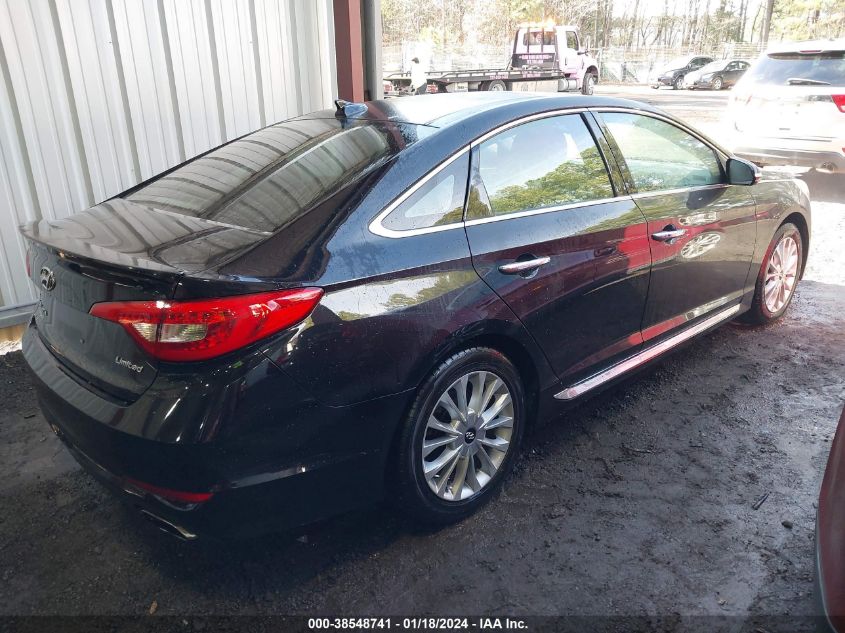 2015 HYUNDAI SONATA LIMITED - 5NPE34AF5FH057815