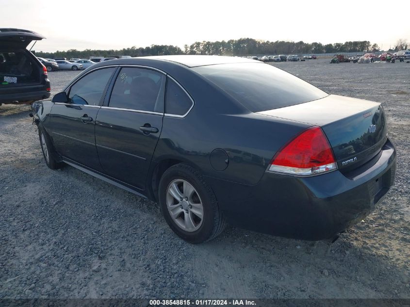 2013 CHEVROLET IMPALA LS - 2G1WF5E32D1169447
