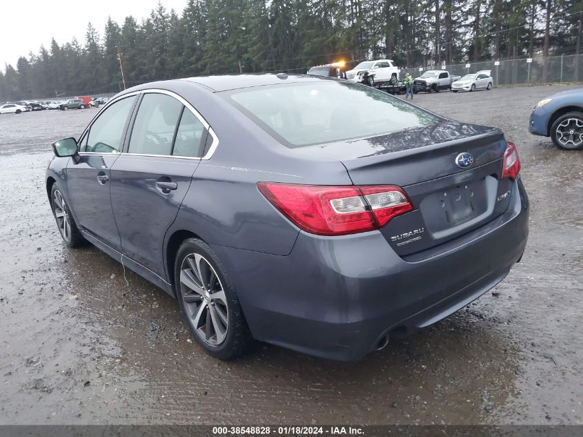 2015 SUBARU LEGACY 2.5I LIMITED - 4S3BNBN6XF3030407