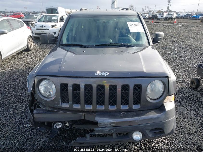 2017 JEEP PATRIOT SPORT FWD - 1C4NJPBA0HD136358