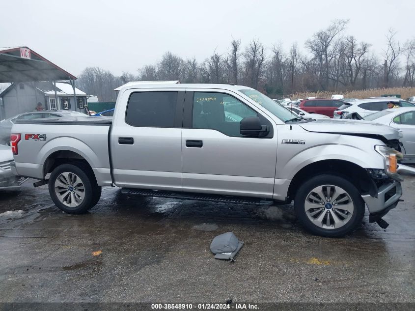 2018 FORD F-150 XL - 1FTEW1EPXJFE60443