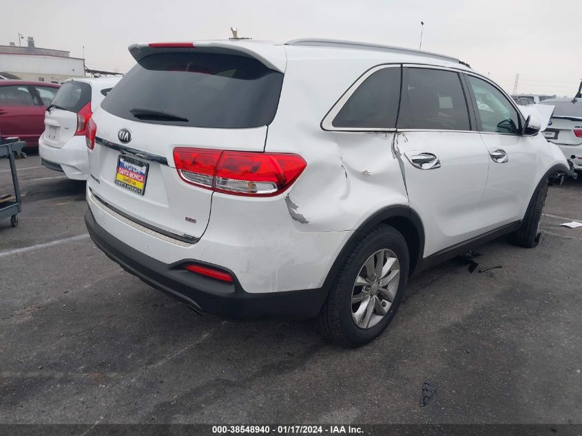 2016 KIA SORENTO LX/L - 5XYPG4A37GG040171