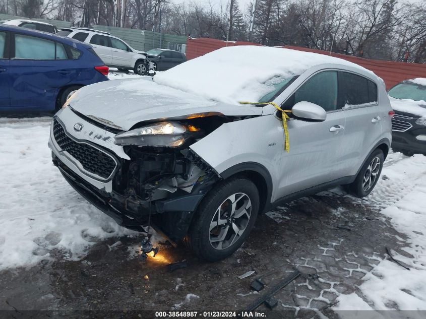 2020 KIA SPORTAGE LX - KNDPMCAC6L7687056