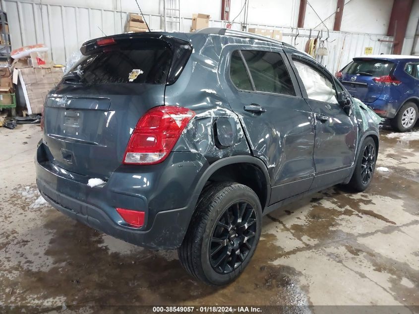 2021 CHEVROLET TRAX FWD LT - KL7CJLSB6MB332302