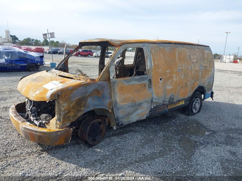 2014 CHEVROLET EXPRESS 2500 WORK VAN - 1GCWGFCA6E1116253