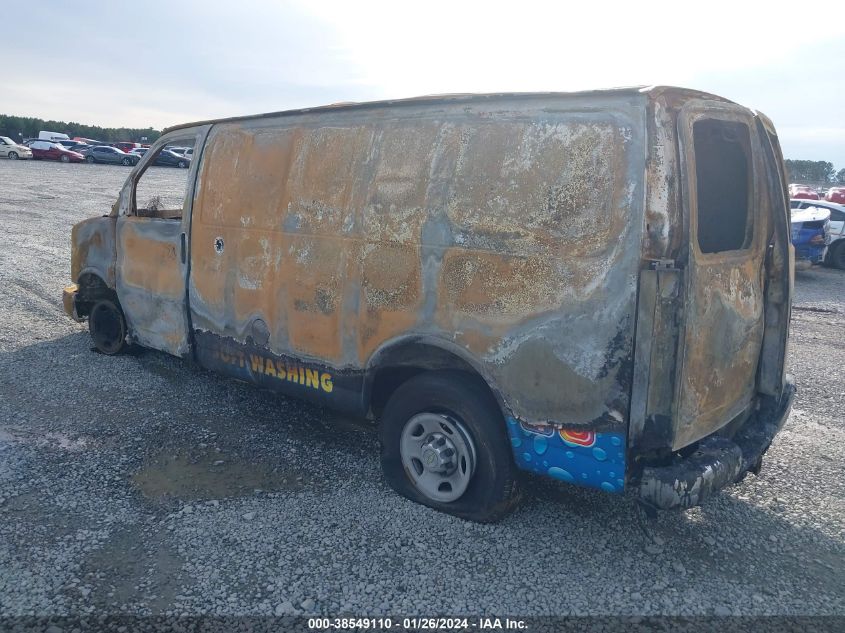 2014 CHEVROLET EXPRESS 2500 WORK VAN - 1GCWGFCA6E1116253