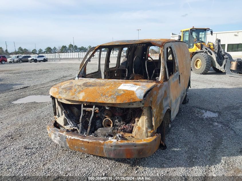 2014 CHEVROLET EXPRESS 2500 WORK VAN - 1GCWGFCA6E1116253