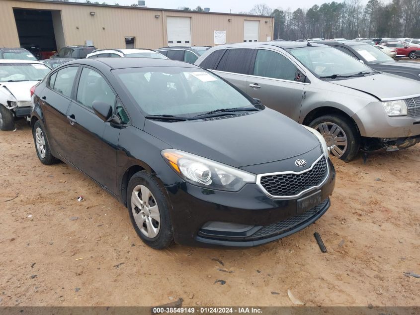 2015 KIA FORTE LX - KNAFK4A62F5376402