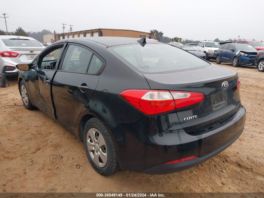 2015 KIA FORTE LX - KNAFK4A62F5376402