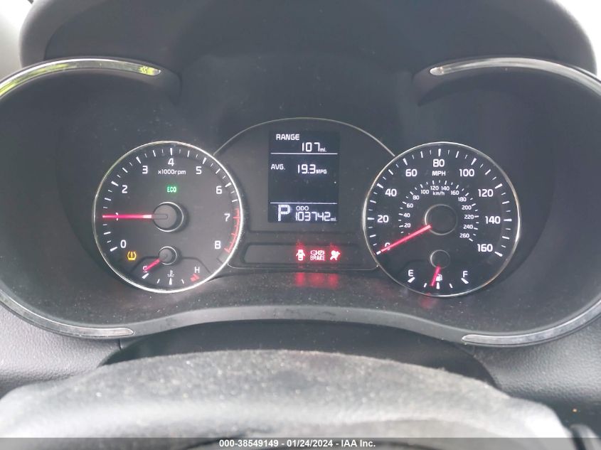 2015 KIA FORTE LX - KNAFK4A62F5376402