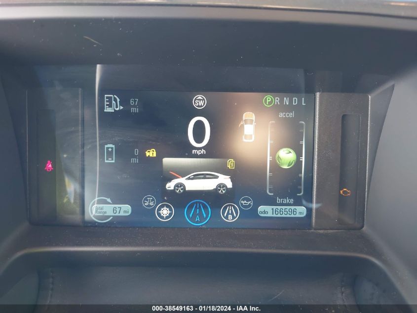 2013 CHEVROLET VOLT - 1G1RD6E42DU111327