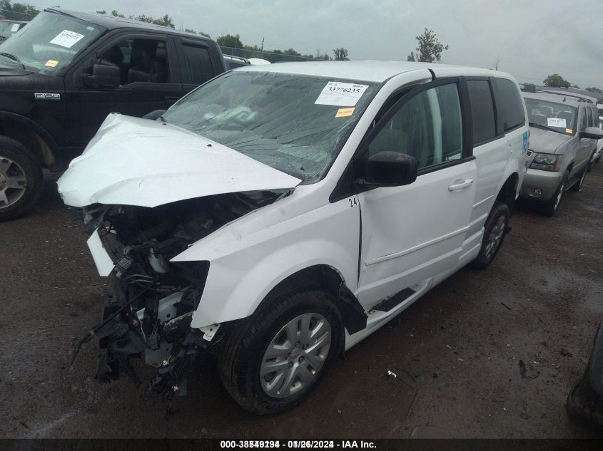 2016 DODGE GRAND CARAVAN - 2C7WDGBG6GR202877