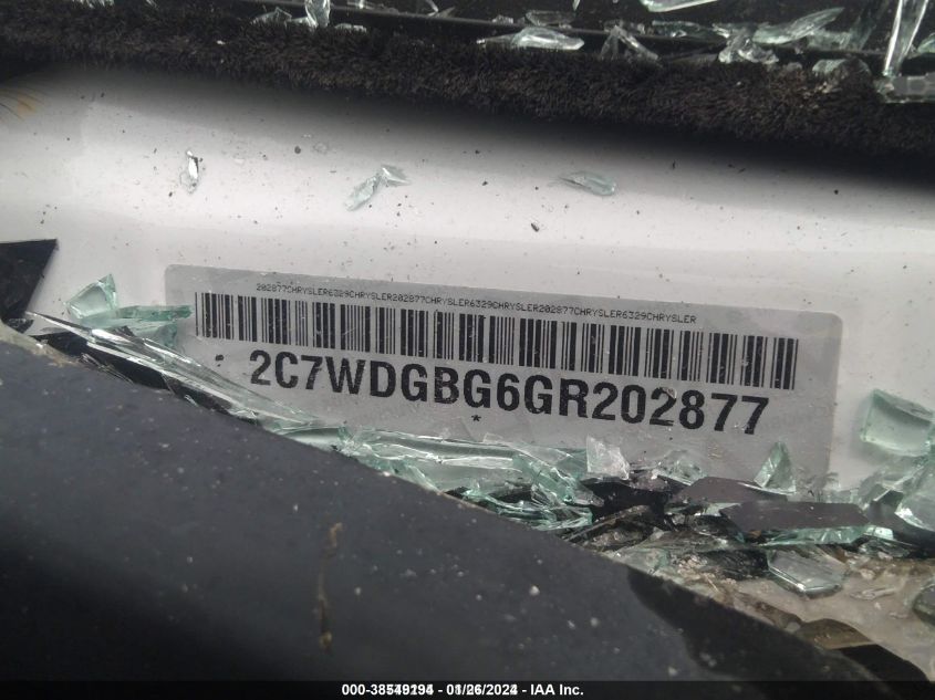 2016 DODGE GRAND CARAVAN - 2C7WDGBG6GR202877