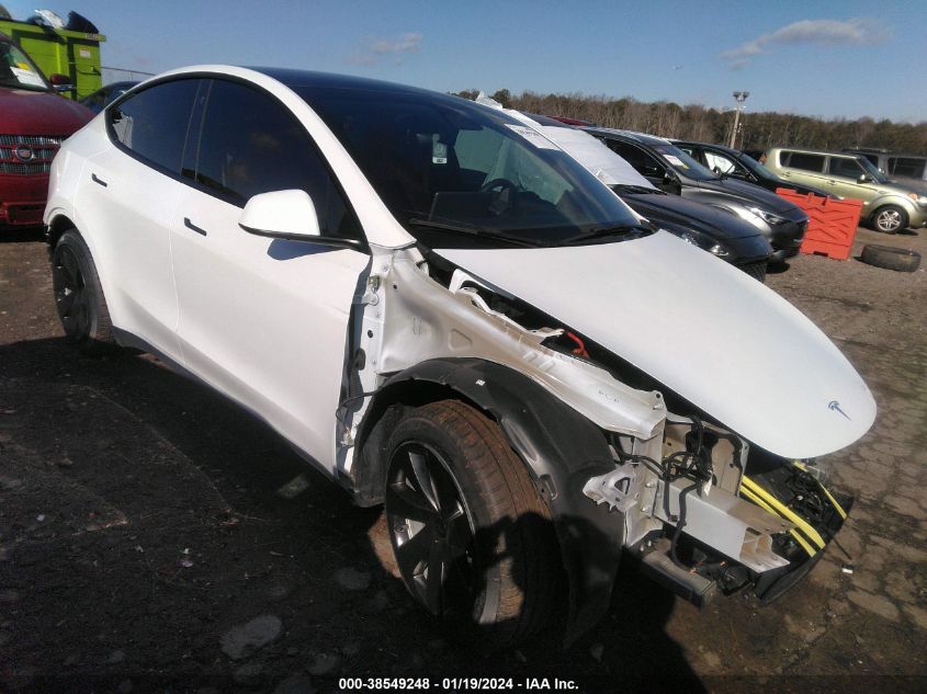 2021 TESLA MODEL Y LONG RANGE DUAL MOTOR ALL-WHEEL DRIVE - 5YJYGDEE3MF149617