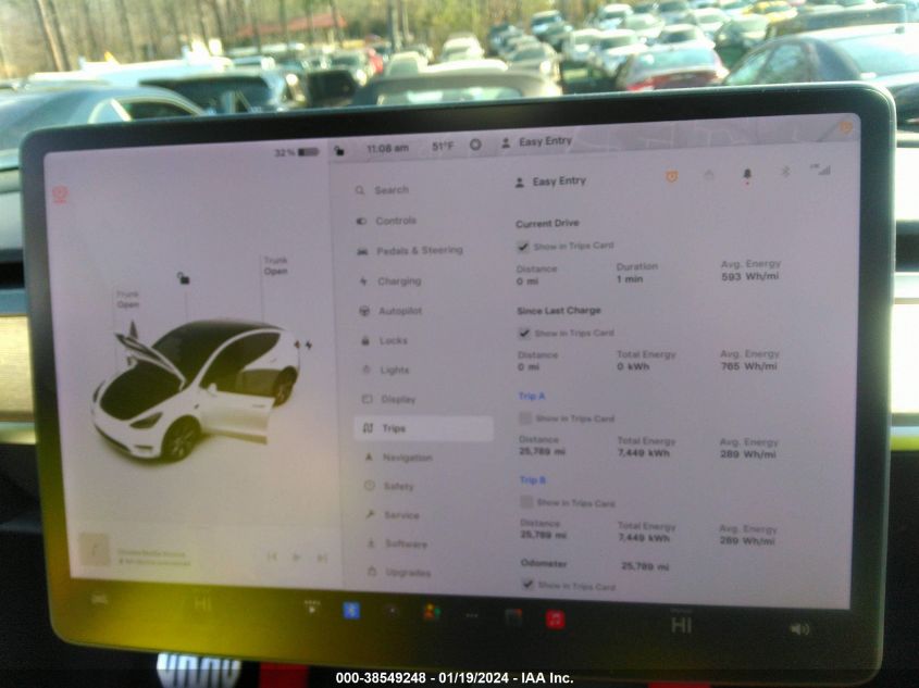2021 TESLA MODEL Y LONG RANGE DUAL MOTOR ALL-WHEEL DRIVE - 5YJYGDEE3MF149617