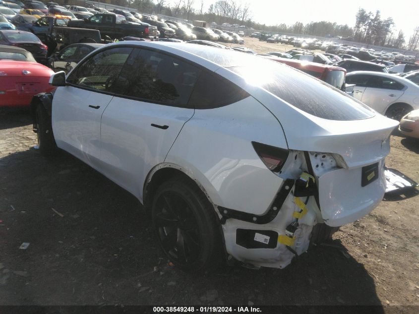 2021 TESLA MODEL Y LONG RANGE DUAL MOTOR ALL-WHEEL DRIVE - 5YJYGDEE3MF149617