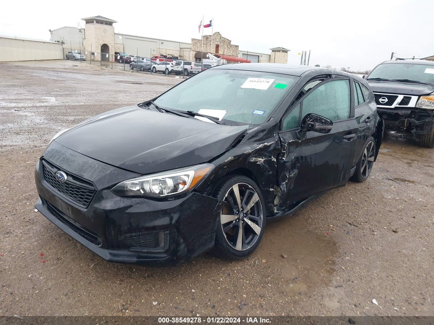 VIN 4S3GTAM68K3753917 2019 SUBARU IMPREZA SPORT