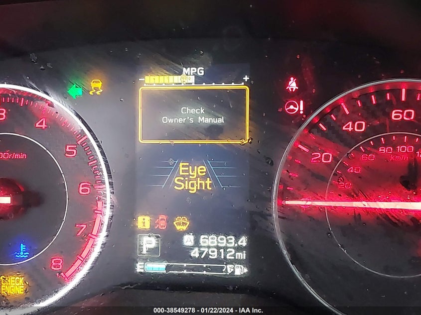 VIN 4S3GTAM68K3753917 2019 SUBARU IMPREZA SPORT