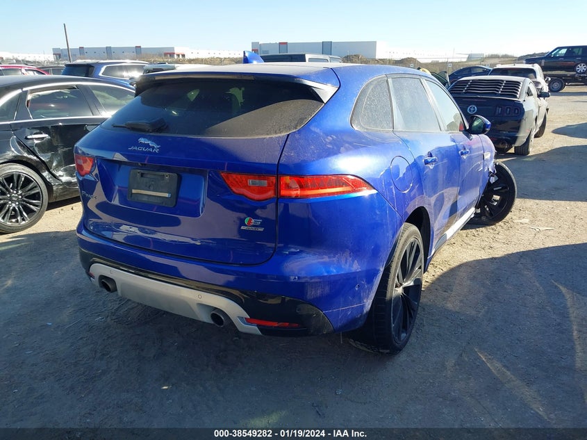 VIN SADCM2FV5KA366165 2019 JAGUAR F-PACE S