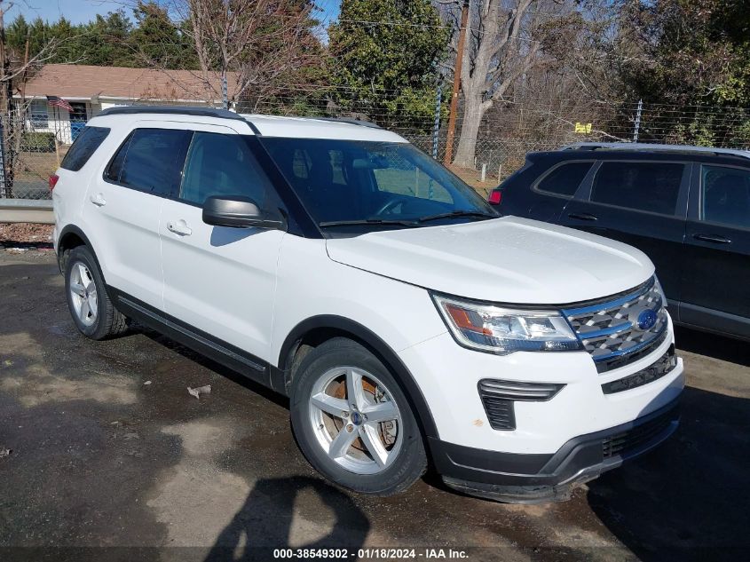 2018 FORD EXPLORER XLT - 1FM5K7D85JGA23545