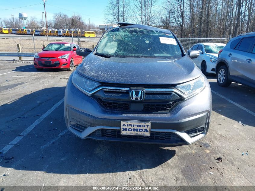 2022 HONDA CR-V AWD EX-L - 7FARW2H81NE028768