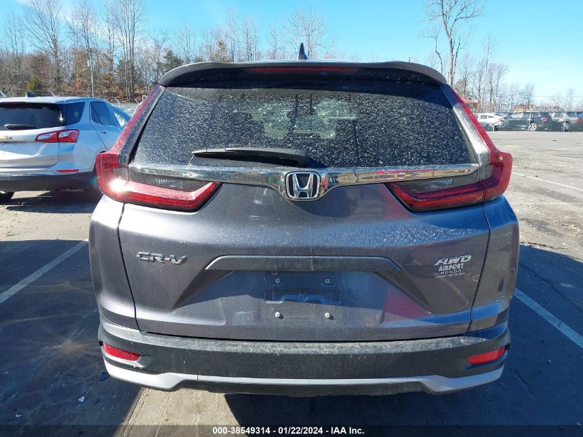 2022 HONDA CR-V AWD EX-L - 7FARW2H81NE028768