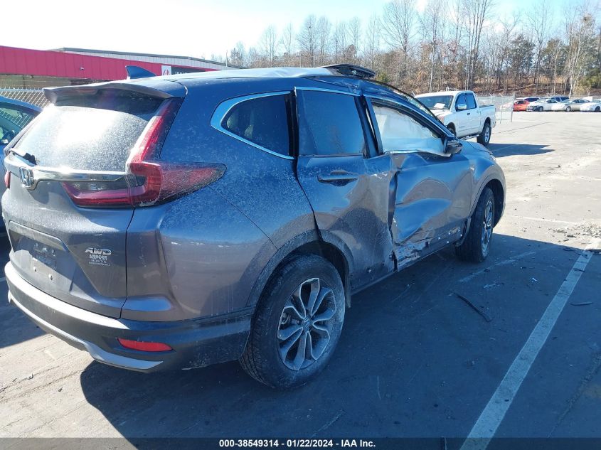 2022 HONDA CR-V AWD EX-L - 7FARW2H81NE028768