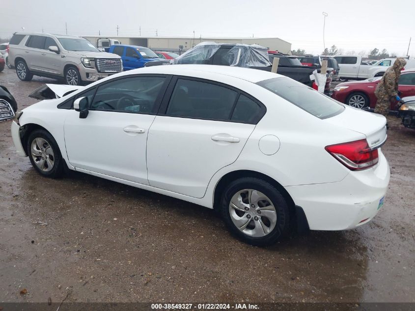 2015 HONDA CIVIC LX - 19XFB2F56FE034396