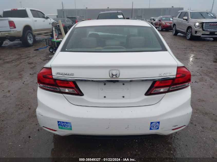 2015 HONDA CIVIC LX - 19XFB2F56FE034396