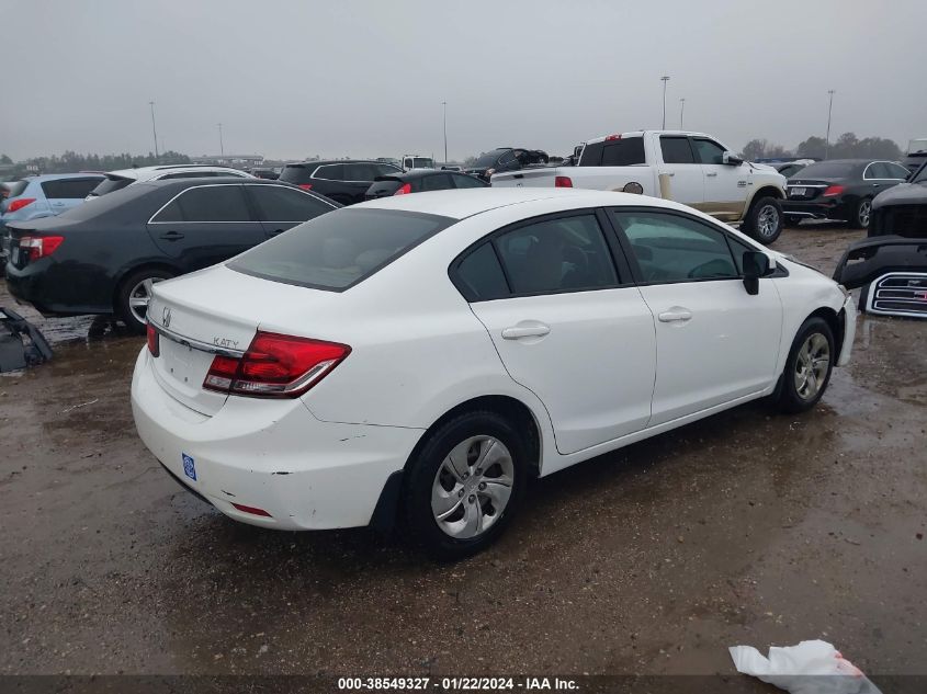 2015 HONDA CIVIC LX - 19XFB2F56FE034396