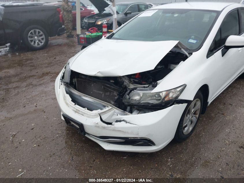 2015 HONDA CIVIC LX - 19XFB2F56FE034396