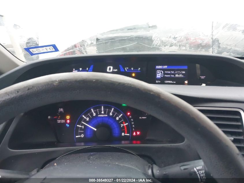 2015 HONDA CIVIC LX - 19XFB2F56FE034396