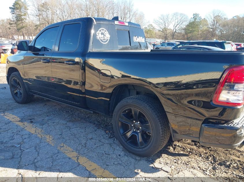 2021 RAM 1500 BIG HORN QUAD CAB 4X2 6'4 BOX - 1C6RREBT8MN544098