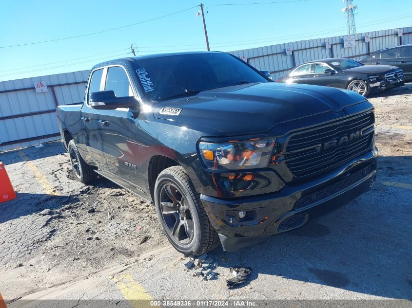 2021 RAM 1500 BIG HORN QUAD CAB 4X2 6'4 BOX - 1C6RREBT8MN544098