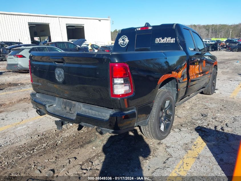 2021 RAM 1500 BIG HORN QUAD CAB 4X2 6'4 BOX - 1C6RREBT8MN544098