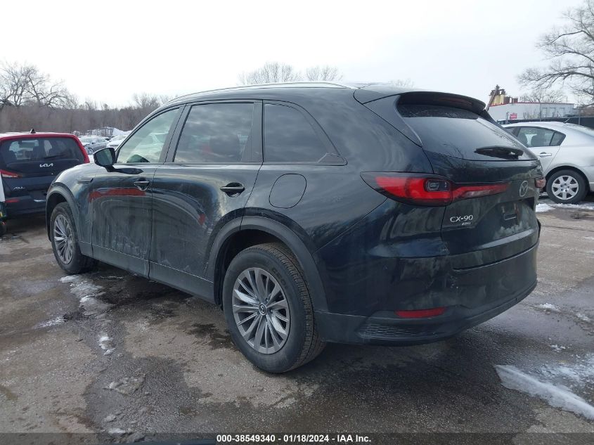 2024 MAZDA CX-90 3.3 TURBO SELECT JM3KKAHD9R1116893