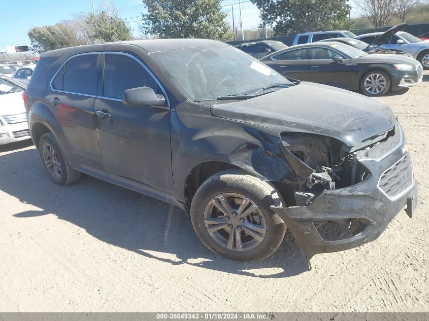 2017 CHEVROLET EQUINOX LS - 2GNALBEK3H1573628