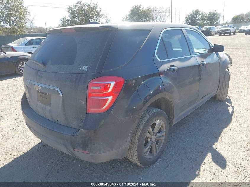 VIN 2GNALBEK3H1573628 2017 CHEVROLET EQUINOX LS