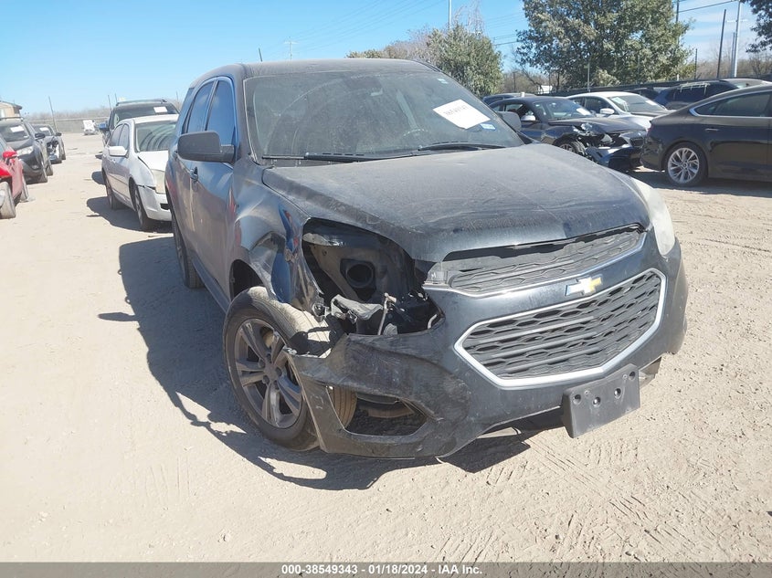 VIN 2GNALBEK3H1573628 2017 CHEVROLET EQUINOX LS