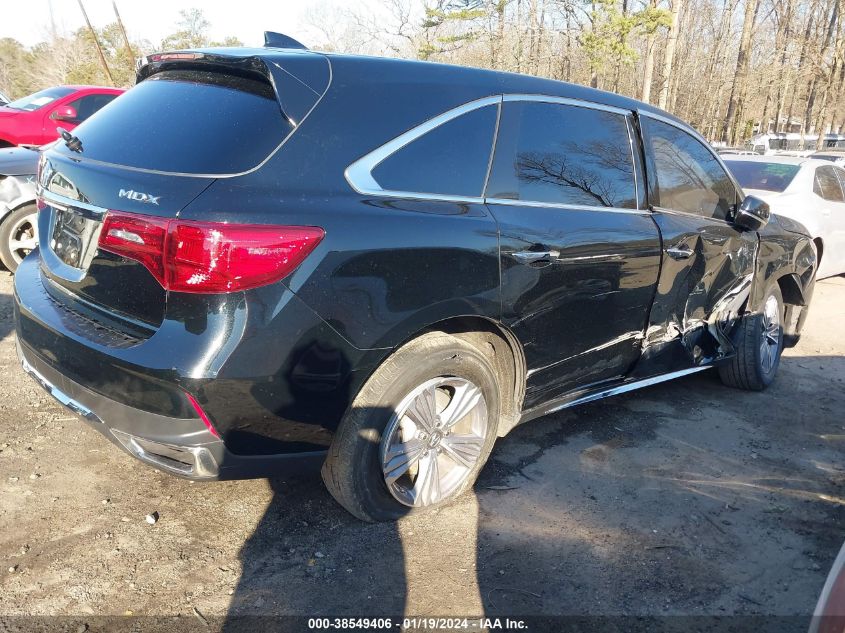 2020 ACURA MDX STANDARD - 5J8YD3H30LL006635
