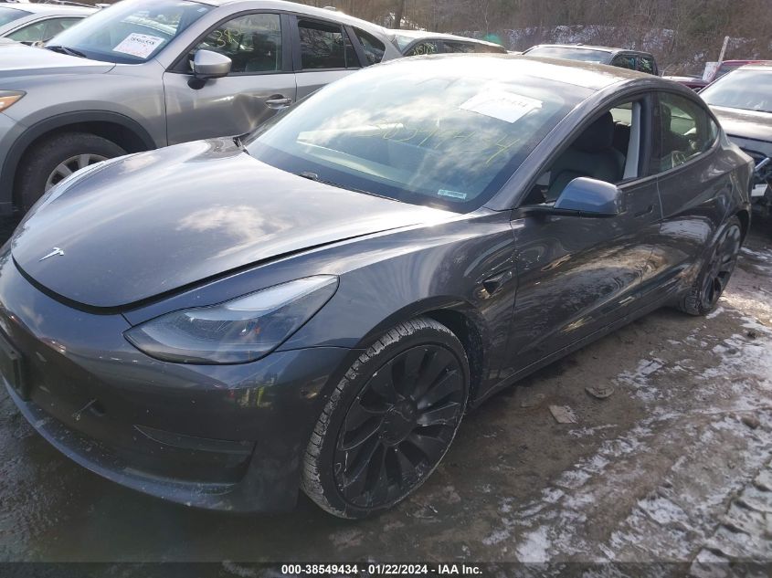 2021 TESLA MODEL 3 - 5YJ3E1EC1MF925482