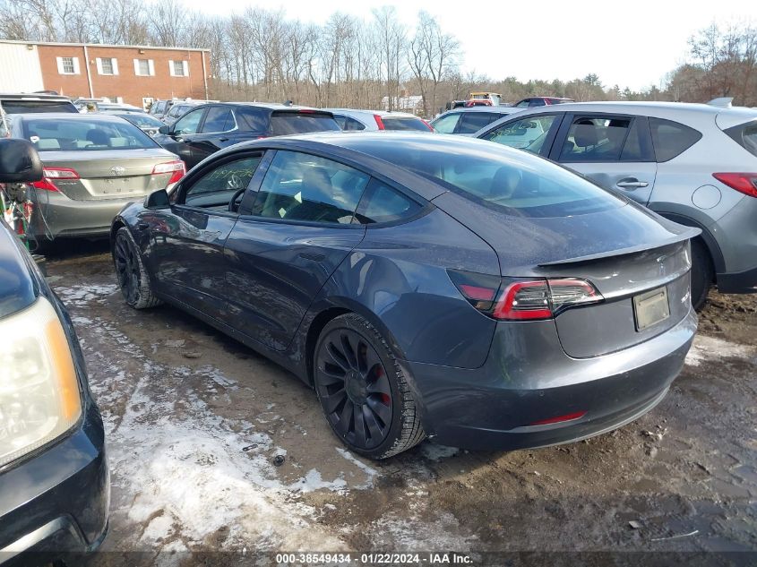 2021 TESLA MODEL 3 - 5YJ3E1EC1MF925482