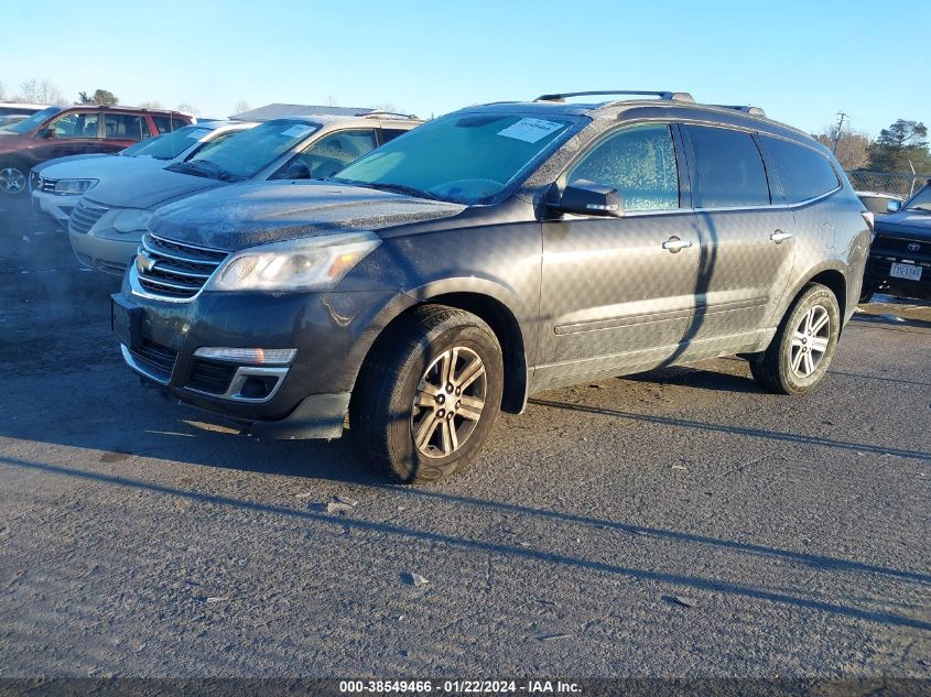 2015 CHEVROLET TRAVERSE LT - 1GNKVHKD9FJ365327