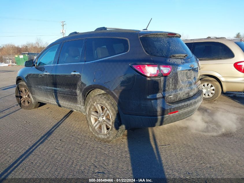 2015 CHEVROLET TRAVERSE LT - 1GNKVHKD9FJ365327